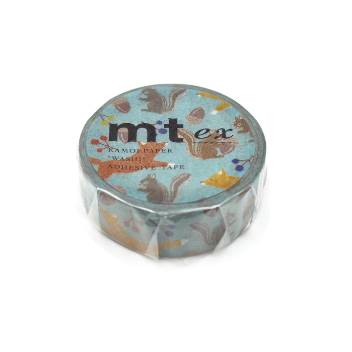 mt Masking Tape Fox and Squirrel 15 mm x 7 Meter