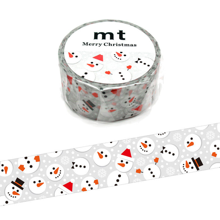mt Masking Tape Snowman Dot 20 mm x 7 Meter