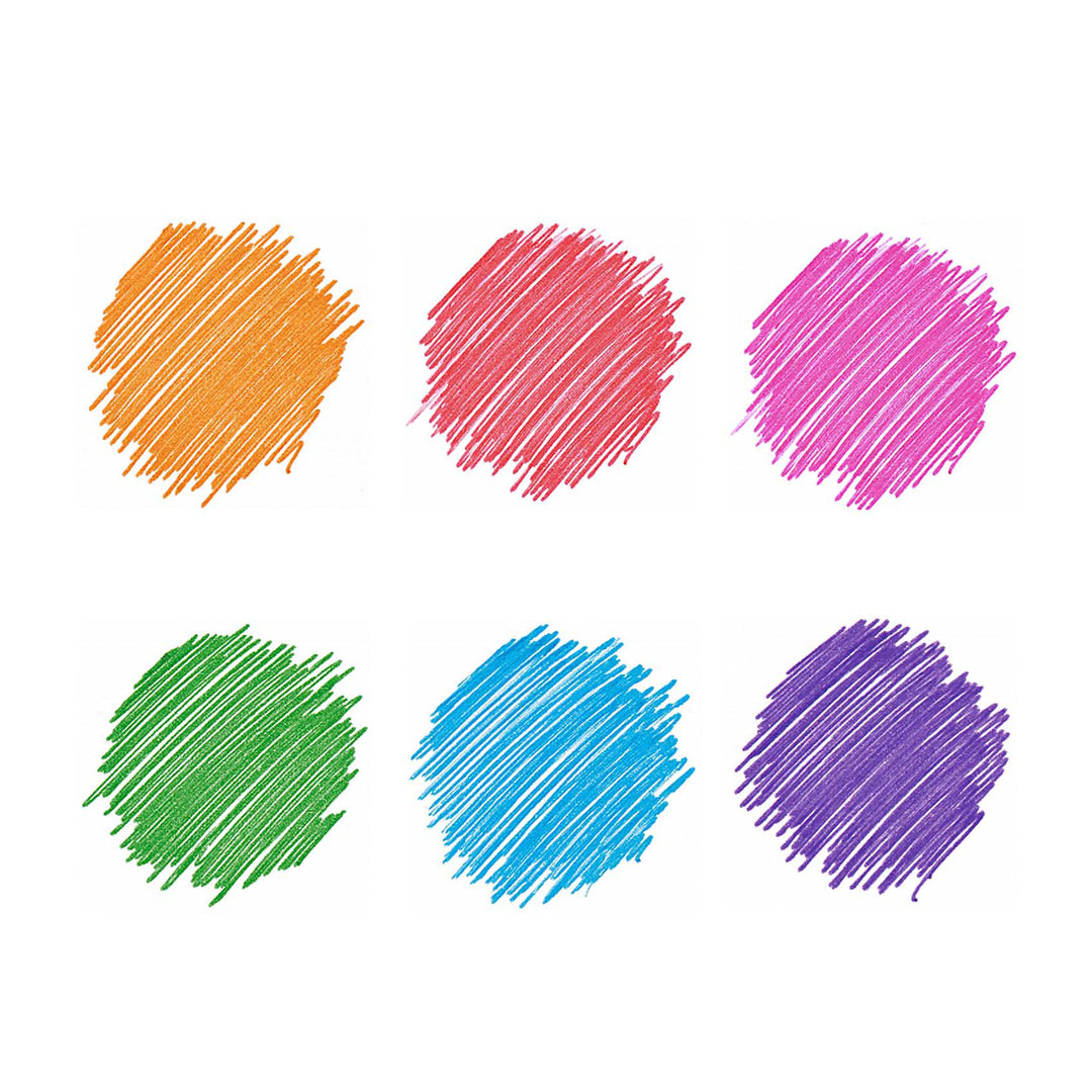 Gelstift Multicolor 6 Farben in einem Stift