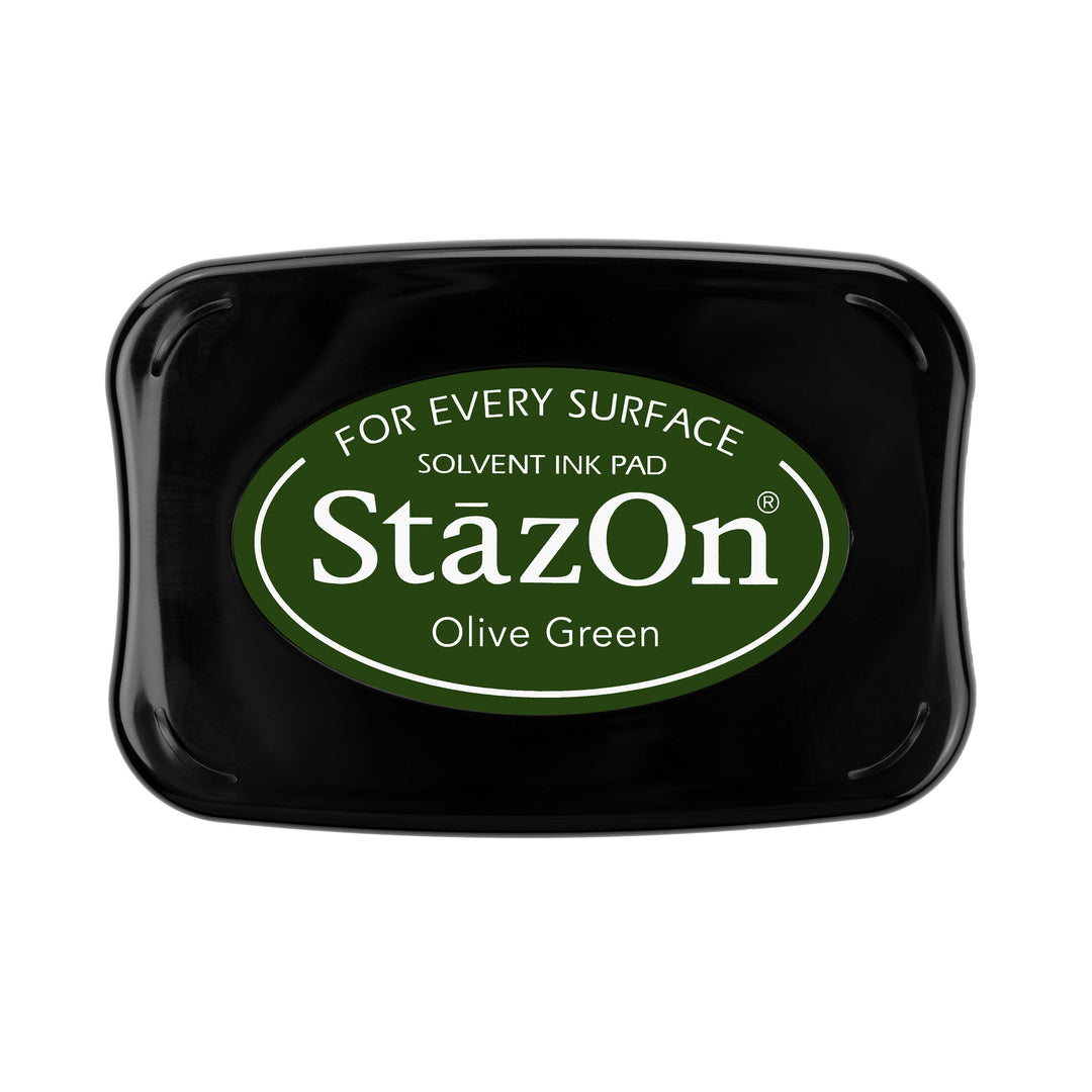 Stempelkissen Olive Green StazOn