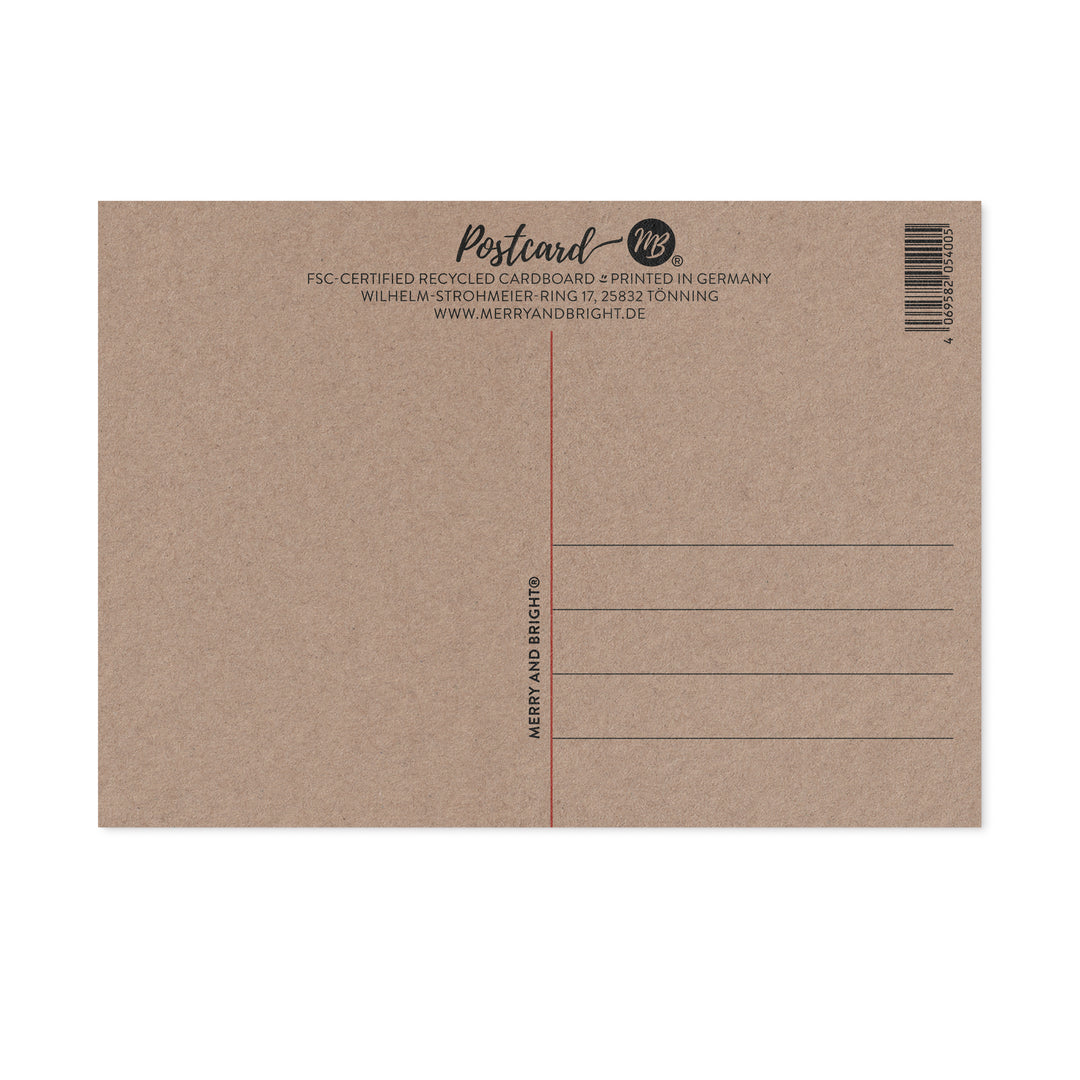 Postcard DIN A6 Thank You So Very Much