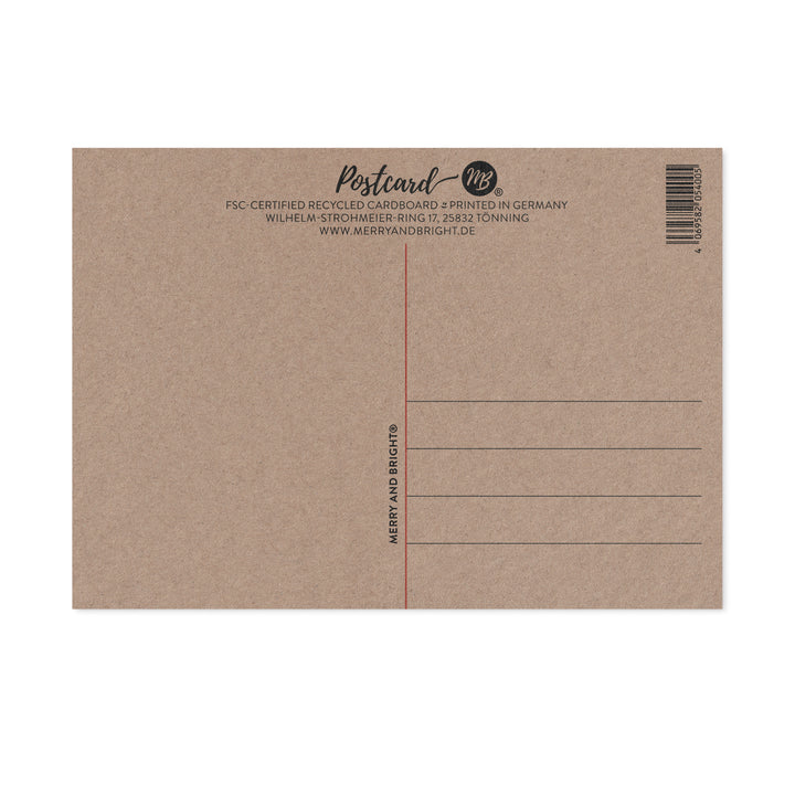 Postcard DIN A6 Thank You So Very Much