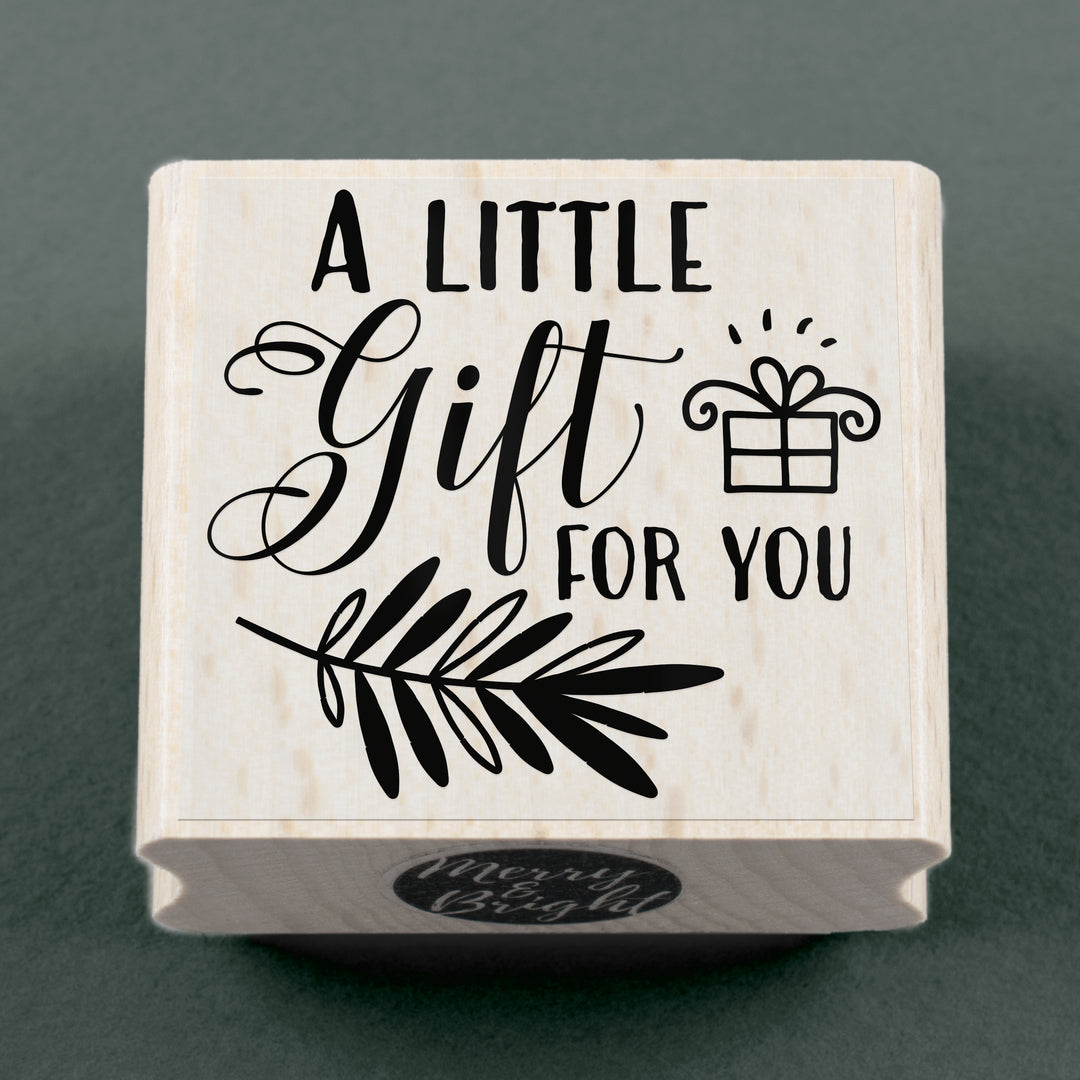 Stempel A Little Gift For You 40 x 40 mm