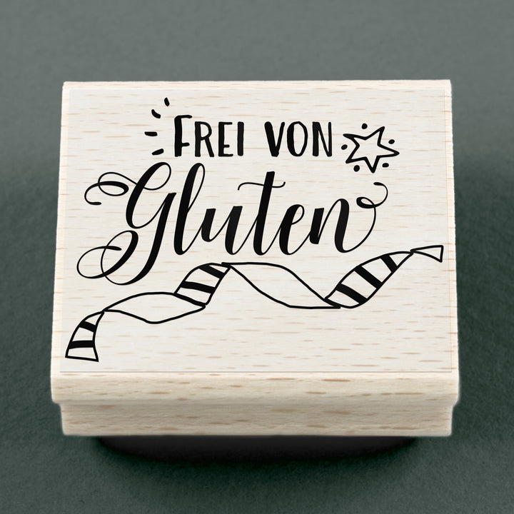Stempel Without Gluten 45 x 35 mm