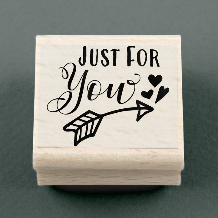 Stempel Just For You 35 x 30 mm