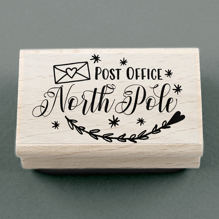 Stempel Post Office North Pole 60 x 35 mm