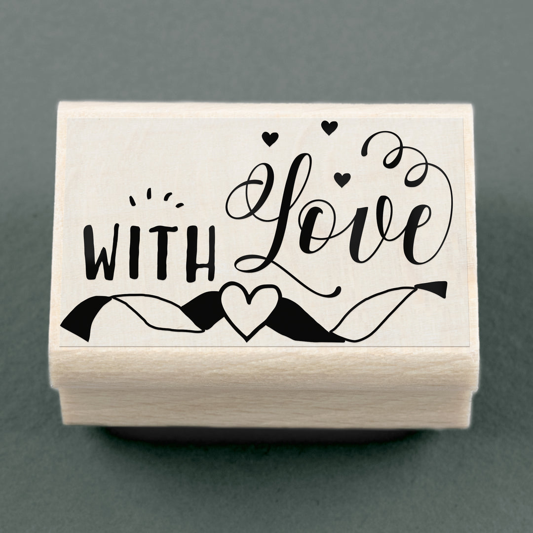 Stempel With Love 40 x 25 mm