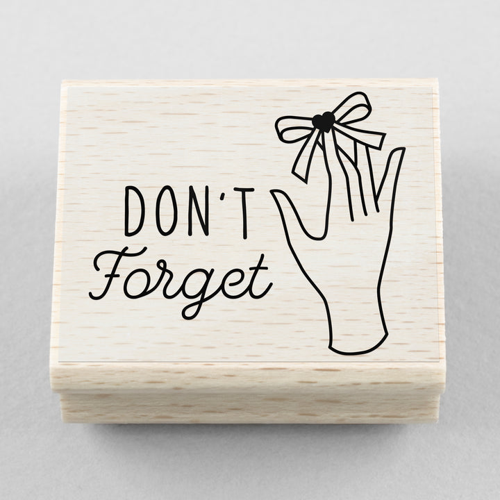 Stempel Don't Forget 45 x 35 mm