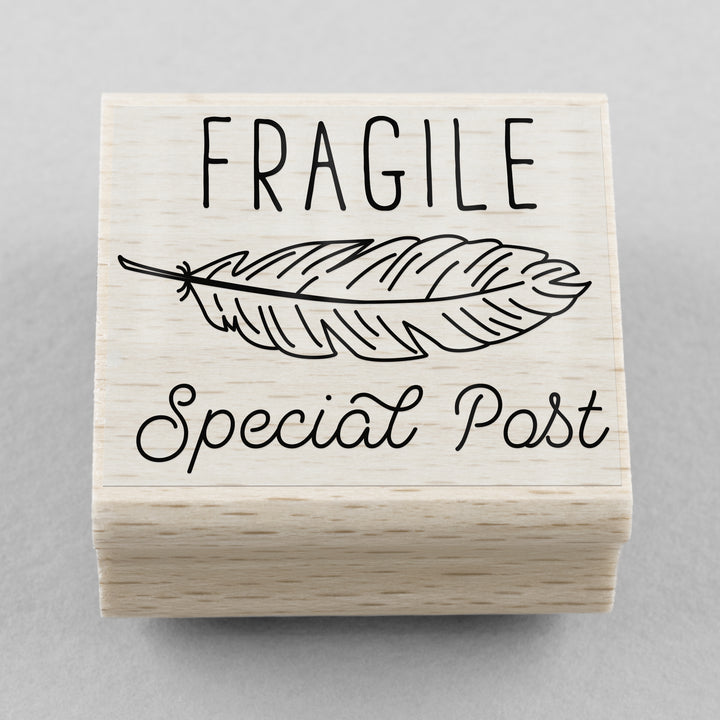 Stempel Fragile Special Post 40 x 35 mm