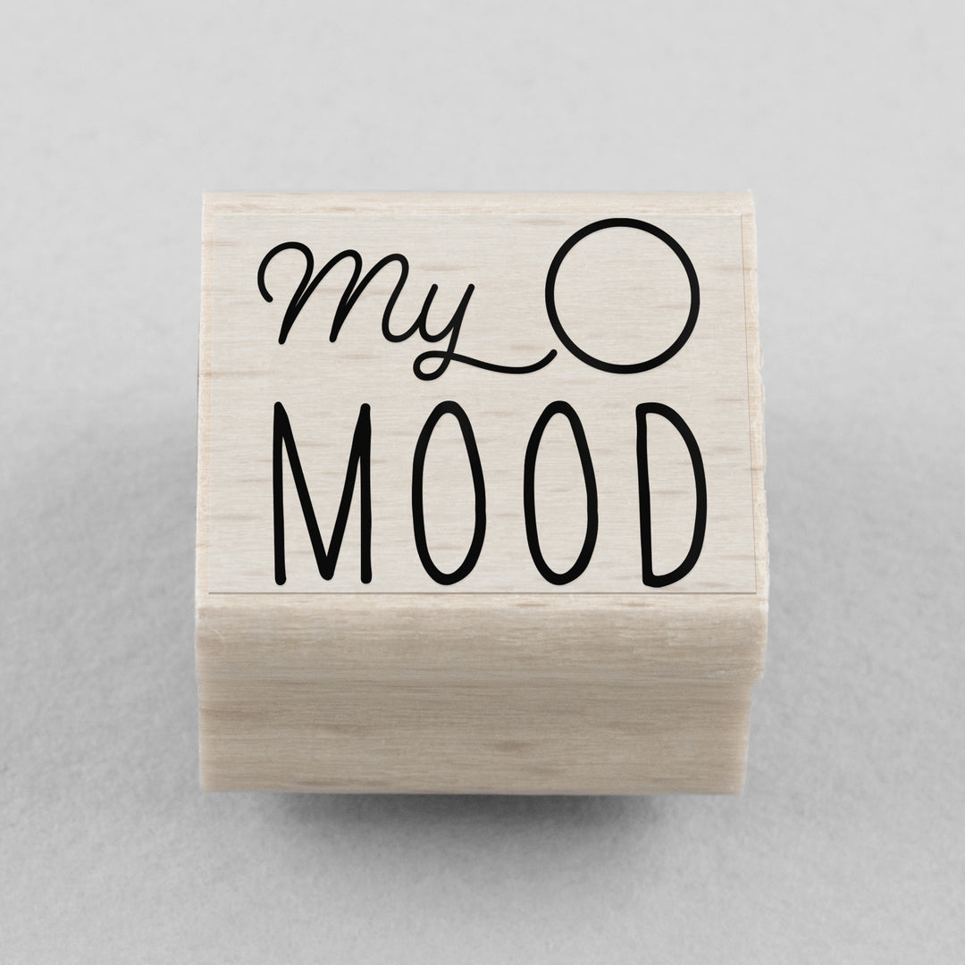 Rubber Stamp My Mood 25 x 20 mm