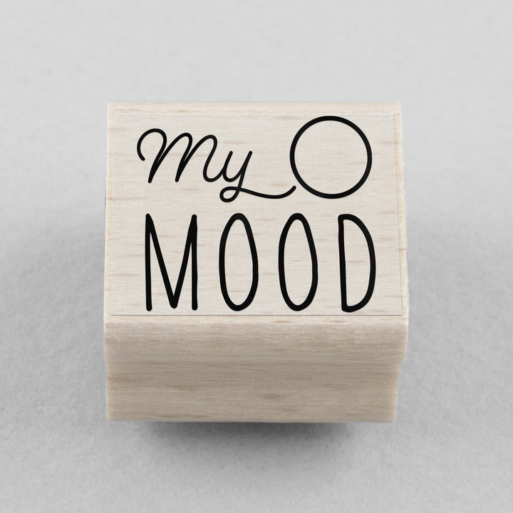 Rubber Stamp My Mood 25 x 20 mm