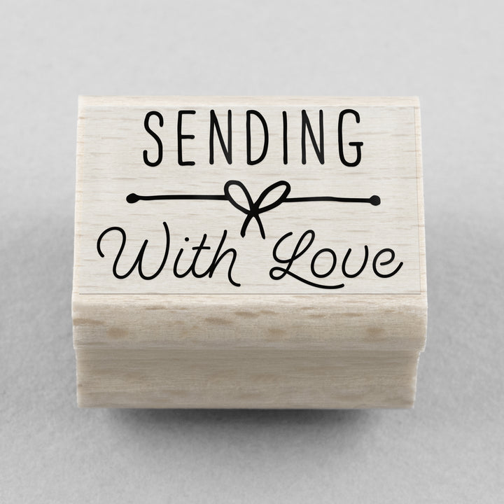 Stempel Sending With Love 30 x 20 mm