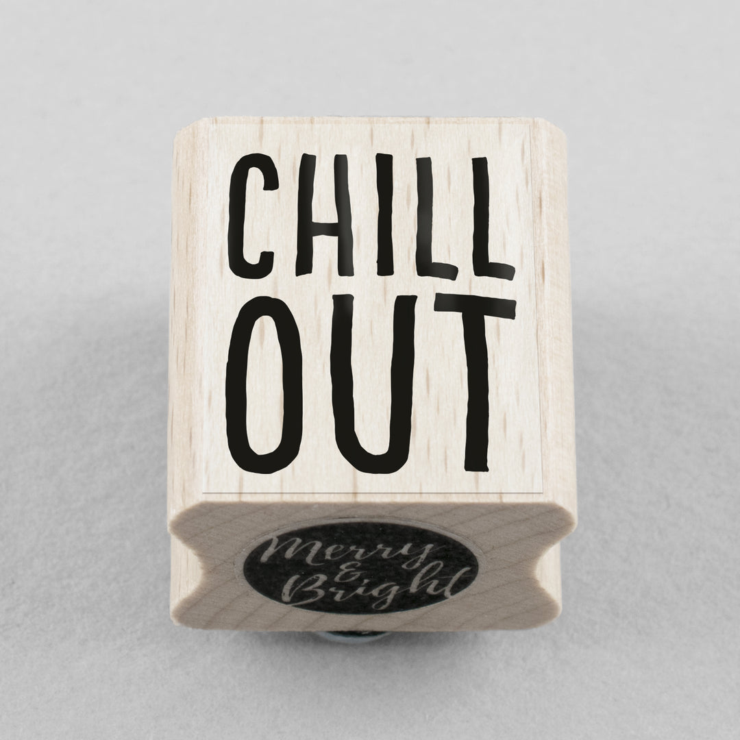 Stempel Chill Out 20 x 25 mm