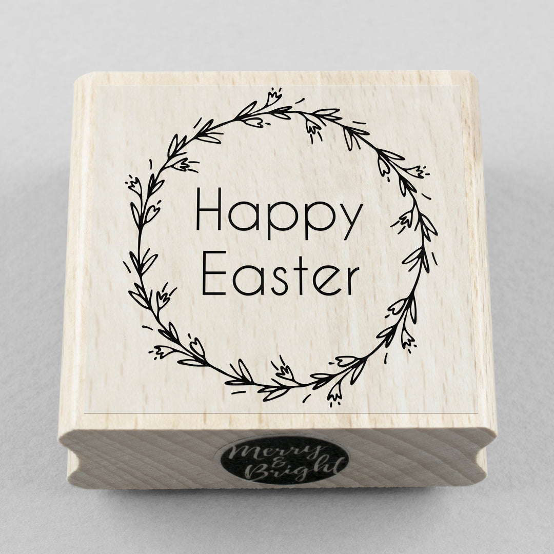 Stempel Happy Easter 50 x 50 mm