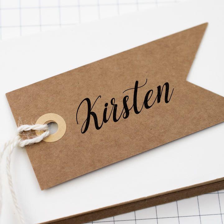 Textstempel mit Namen in unterschiedlichen Größen Design 26