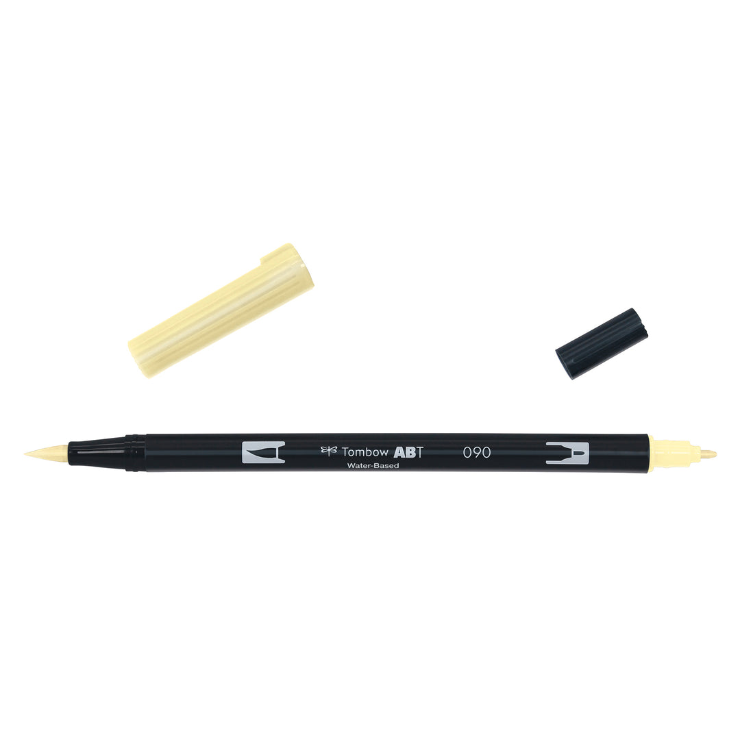Tombow ABT Dual Brush Pen 090 Lemon Cream